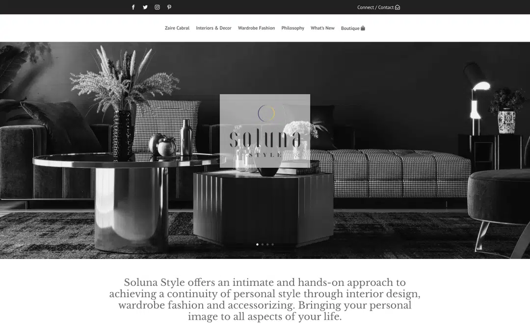 Soluna Style - Launches New Website
